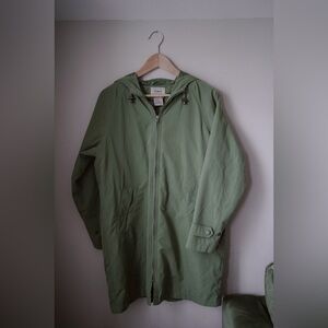LL Bean Hooded Utility Jacket with Removable Liner